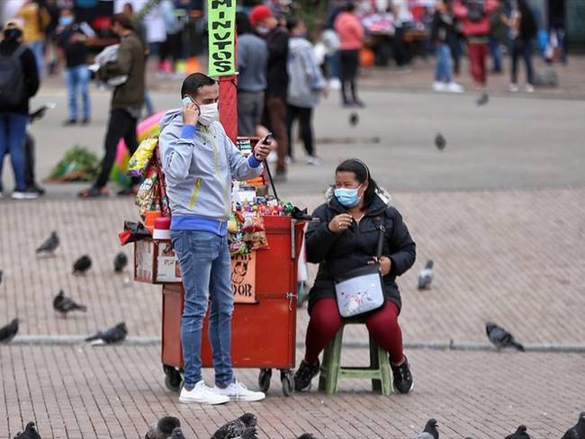 Pedimos que nos dejen trabajar: representante de vendedores informales en Bogotá