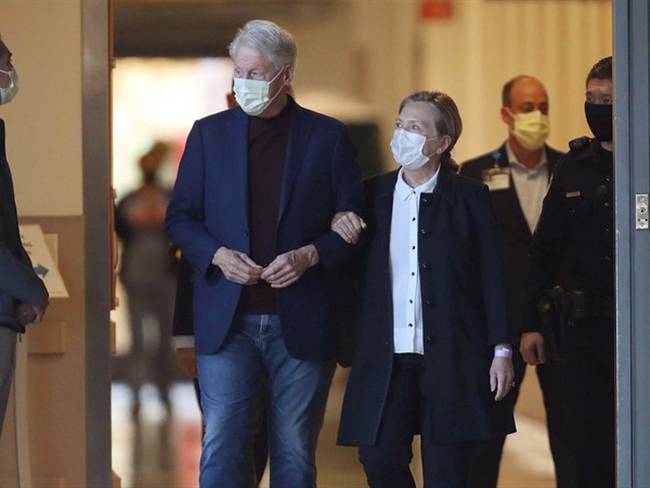 Bill Clinton recibe el alta hospitalaria tras recuperarse de su infección. Foto: Getty Images