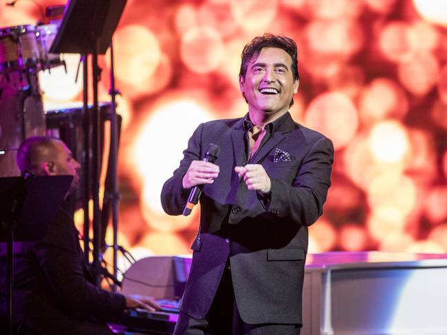 HOLLYWOOD, CALIFORNIA - DECEMBER 15:  Carlos Marin of Il Divo performs at Dolby Theatre on December 15, 2018 in Hollywood, California. (Photo by Timothy Norris/Getty Images)
