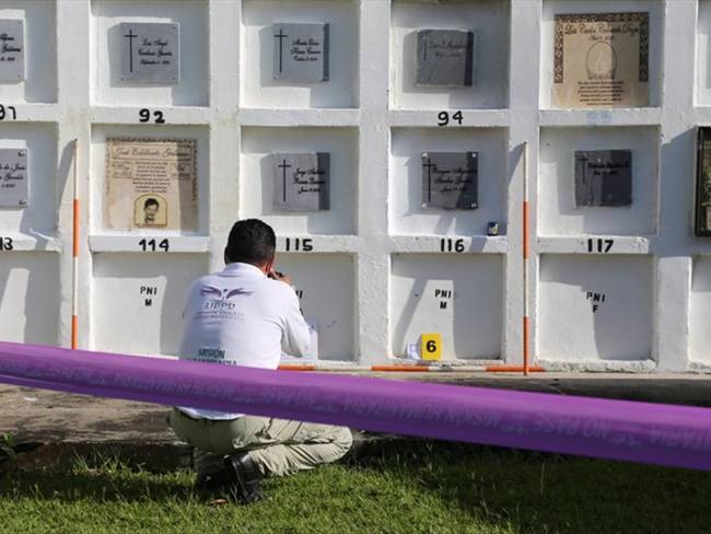 Luego de dos semanas de trabajo en Puerto Berrío, los expertos de la Unidad de Búsqueda de Personas Dadas por Desaparecidas (UBPD) recuperaron los cuerpos de 73 personas. Foto: Cortesía UBPD