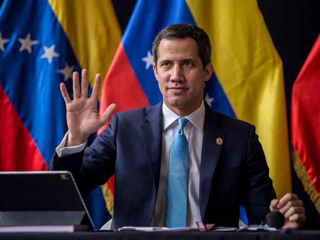 Juan Guaidó. (Photo by PEDRO RANCES MATTEY/AFP via Getty Images)
