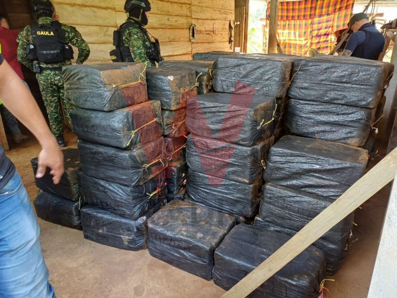 FF.MM. incautaron más de cinco toneladas y media de cocaína en el Urabá