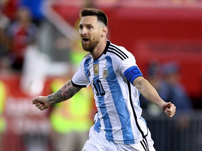 Lionel Messi. (Photo by Elsa/Getty Images)