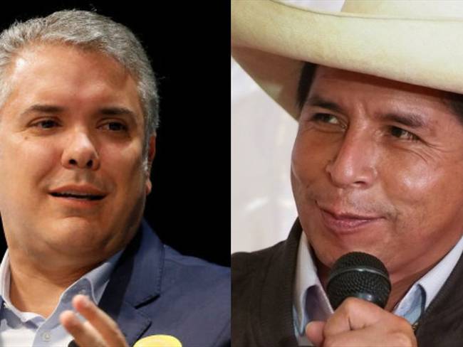 El presidente Iván Duque confirmó su asistencia a la toma de posesión de su homólogo peruano, Pedro Castillo. Foto: Getty Images