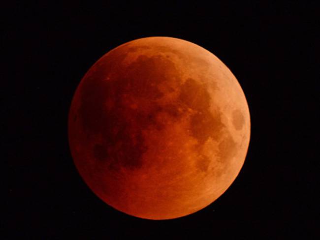 Eclipse lunar. Foto: Getty Images