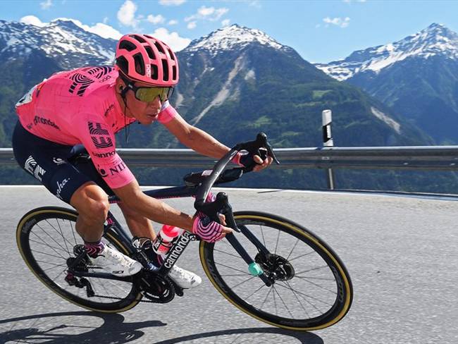 Rigoberto Urán, ciclista colombiano en el Tour de Francia 2021. Foto: Tim de Waele/Getty Images