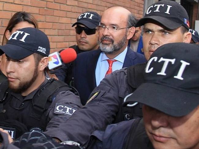 [Video] Llegada del exmagistrado Francisco Ricaurte a los juzgados de Paloquemao. Foto: Colprensa