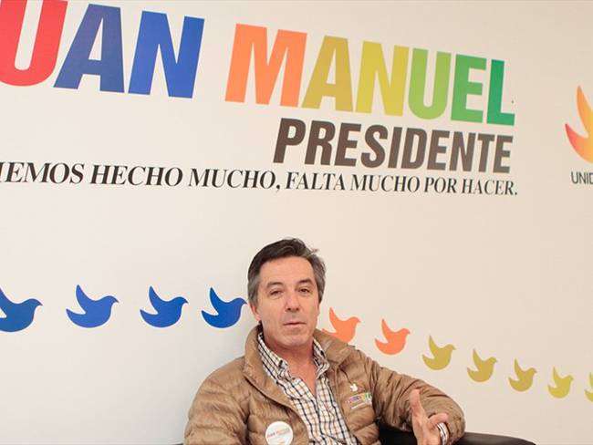 Rodrigo Prieto, ex gerente de la campaña &quot;Santos presidente 2014&quot;. Foto: Colprensa