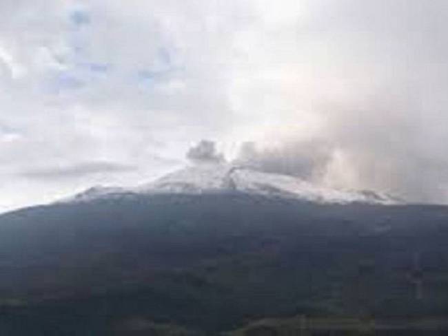 Situación con el Volcán Nevado del Ruiz. Crédito: Colprensa.
