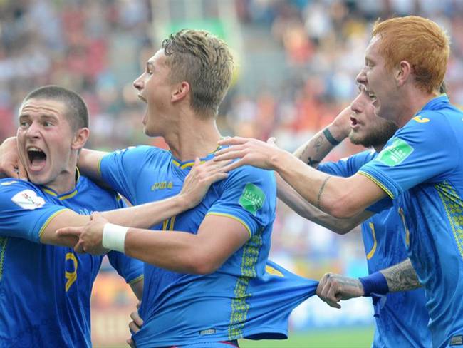 Ucrania se coronó campeona del mundo Sub-20 luego de derrotar 3-1 a Corea del Sur. Foto: Getty Images