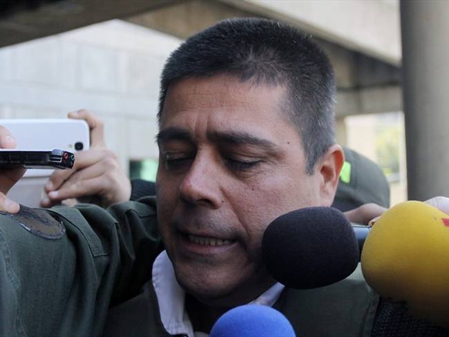 El mayor (r) Juan Carlos Meneses Quintero es el principal testigo contra el ganadero Santiago Uribe. Foto: Colprensa / GERMÁN ENCISO