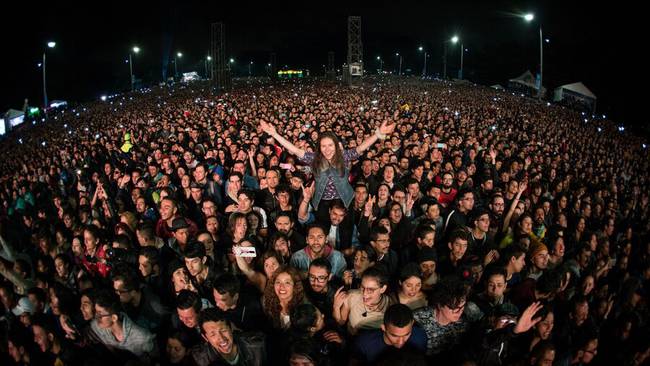 Rock al Parque regresa a Bogotá. Foto: Colprensa