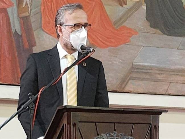 José Luis Diago Franco, rector de la Universidad del Cauca . Foto: Unicauca