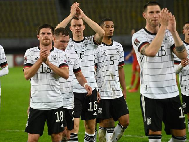 Selección de Alemania. Foto: AFP / Alemania se clasifica al Mundial Catar 2022