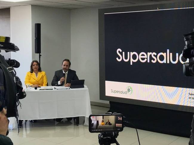 La Supersalud pudo confirmar las graves fallas en la capacidad de atención de la EPS Saludvida. Foto: Captura de pantalla/ @Supersalud.