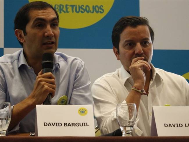 David Barguil y David Luna. Foto: prensa David Barguil