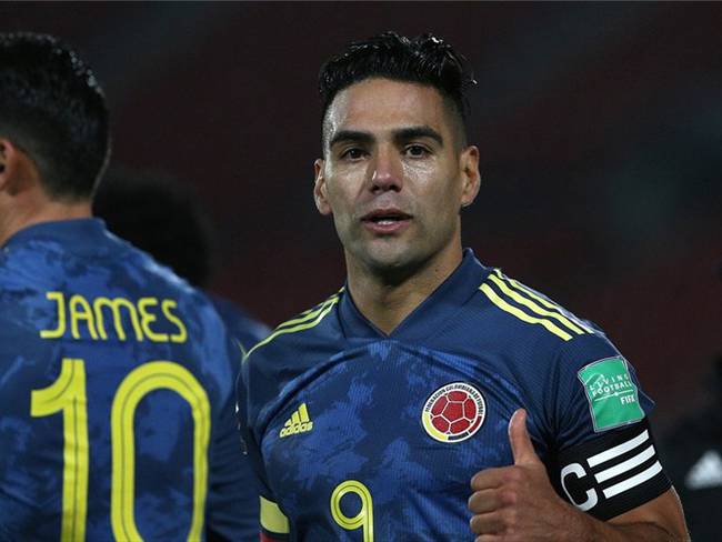 Radamel Falcao García, jugador de la Selección Colombia. Foto: Claudio Reyes - Pool/Getty Images