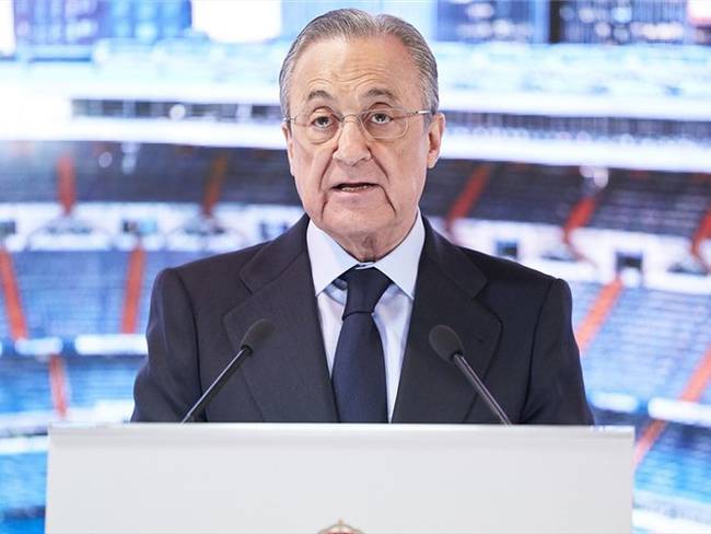 Florentino Pérez, presidente del Real Madrid. Foto: Mateo Villalba/Quality Sport Images/Getty Images
