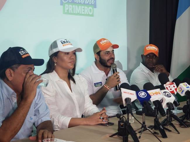 Partido Fuerza de la Paz se une a Erasmo Zuleta para la Gobernación de Córdoba. Foto: Cortesía. 