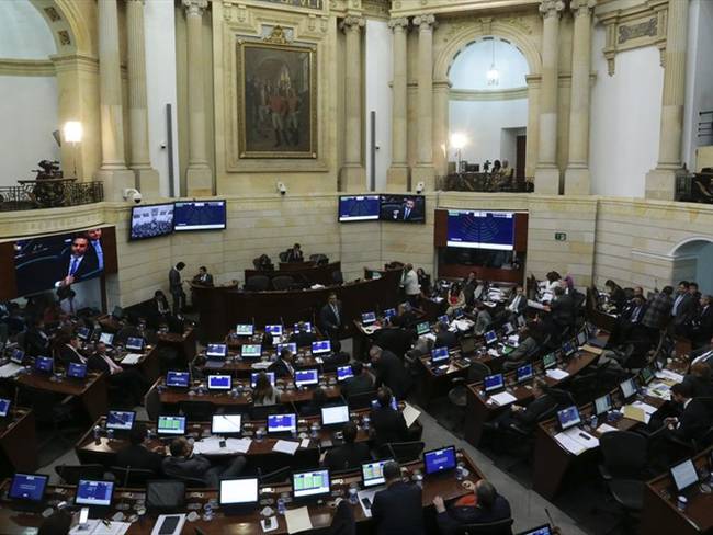 Congreso de la República. Foto: Colprensa.