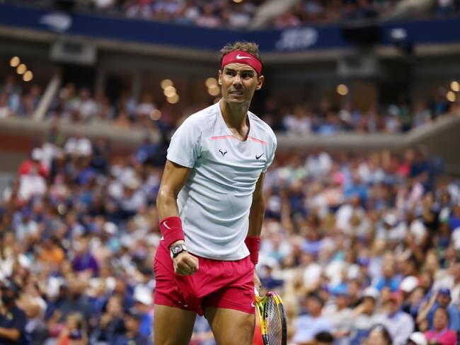 Rafael Nadal. (Photo by Mike Stobe/Getty Images)