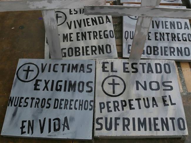 Para el Centro Nacional de Memoria Histórica, la Ley de Justicia y Paz no le dio garantías jurídicas a las víctimas.. Foto: Colprensa