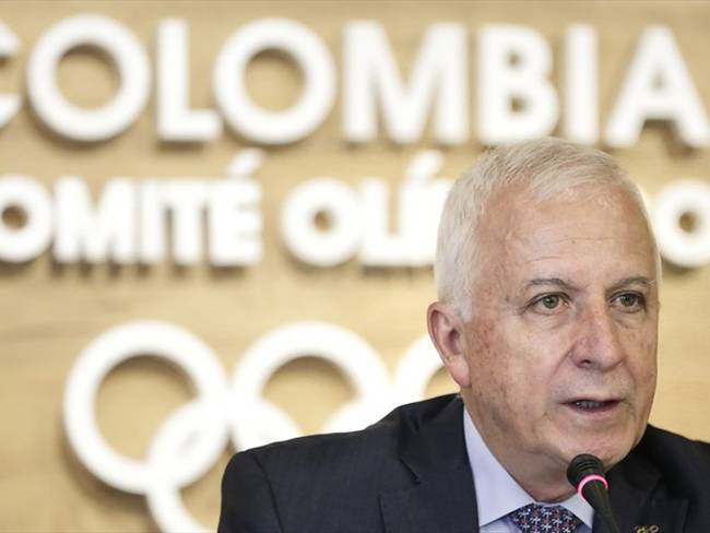 Baltazar Medina, presidente del Comité Olímpico Colombiano. Foto: Colprensa