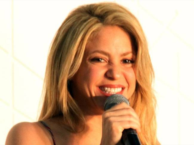 Cantante colombiana Shakira. Foto: Colprensa - Rafael Polo