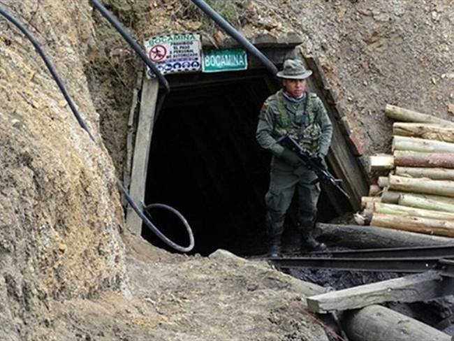 Las dos víctimas eran los dueños y administradores de la mina.. Foto: Policía de Boyacá