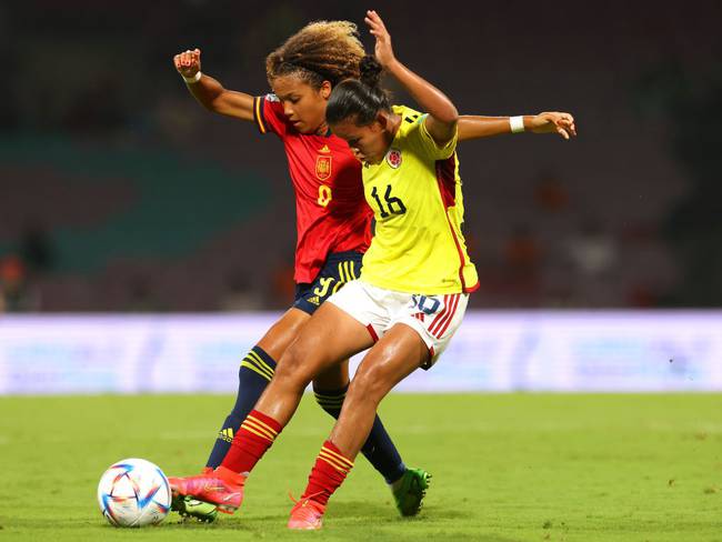 Selección Colombia vs España Sub-17. Foto: Getty Images