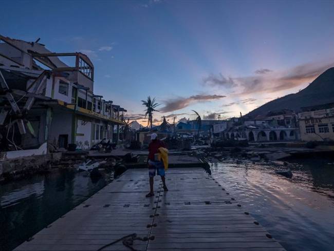 Habitante de San Andrés denuncia demoras en la reconstrucción de su casa