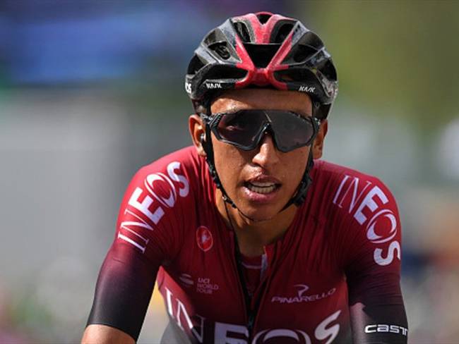 Egan Bernal, nuevo líder de la Vuelta a Suiza. Foto: Getty Images