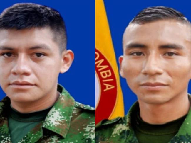 En la acción murieron los soldados profesionales Januar Jhonatan Gutiérrez Titimbo y Juan Climaco Guetoque. Foto: Proporcionada por Paulo Paz