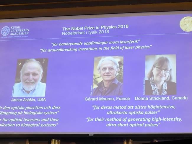 Arthur Ashkin, con 98 años, es el Premio Nobel de Física de mayor edad