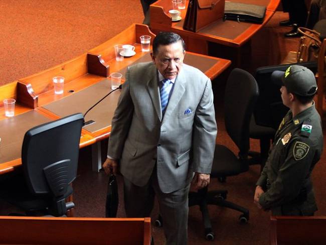 El general (r) Miguel Maza Márquez fue condenado por su participación en el asesinato del excandidato presidencial Luis Carlos Galán Sarmiento, entre otros. Foto: Colprensa / GERMÁN ENCISO