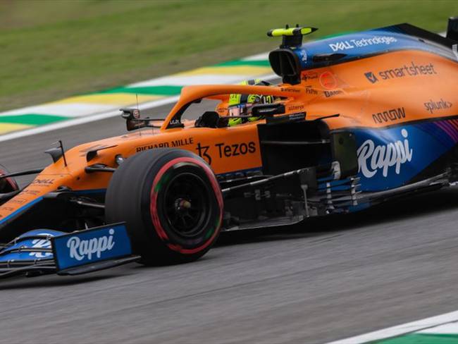 Rappi patrocinará a McLaren en el Gran Premio de Brasil. Foto: Stringer/Anadolu Agency via Getty Images