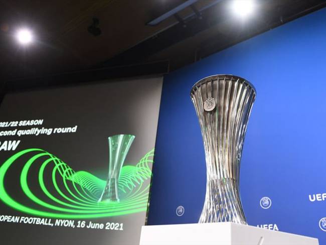 Trofeo de la UEFA Conference League. Foto: Getty Images