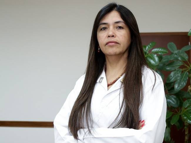Claudia García se va de Medicina Legal. Foto: Colprensa