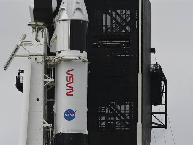 La NASA y La compañía SpaceX enviarán desde Cabo Cañaveral (Florida) la primera misión operativa tripulada a la Estación Espacial Internacional (EEI). Foto: Getty Images / RED HUBER