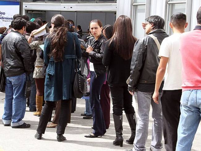 En el país hay 2&#039;363.000 colombianos sin empleo, según informó el Dane. Foto: Colprensa
