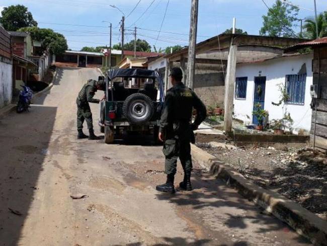 En máxima alerta fuerza pública en el municipio de Tibú por posible ataque
