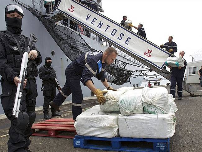 Cocaína procedente de Colombia llegaría a ciudades portuarias de Holanda: ONUDD. Foto: (Photo credit should read PATRICE COPPEE/AFP via Getty Images)