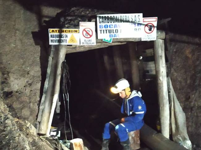 Hasta el momento se avanza en la zona para ubicar a los mineros.. Foto: Agencia Nacional de Minería