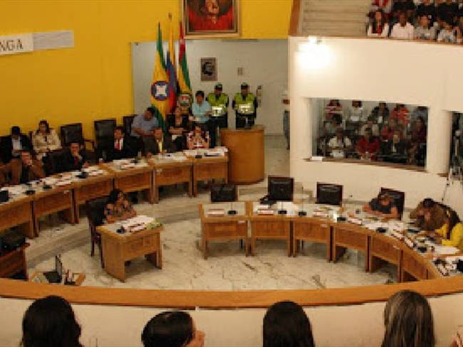 Concejo de Bucaramanga. Foto:Concejo de la ciudad