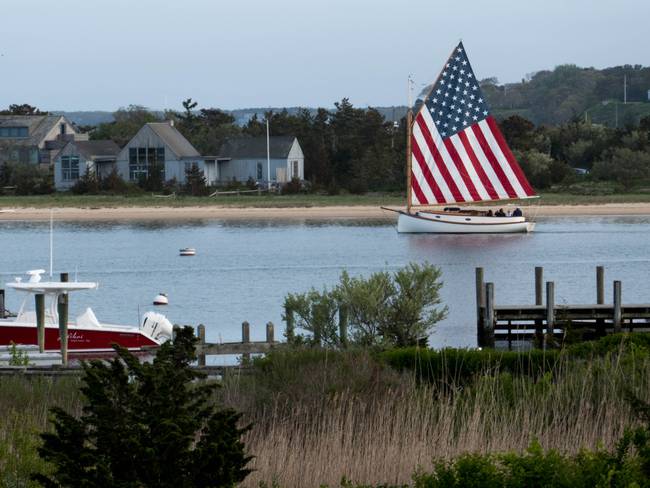 Vista de la isla Martha&#039;s Vineyard, Massachusetts. (Photo by: Education Images/Universal Images Group via Getty Images)