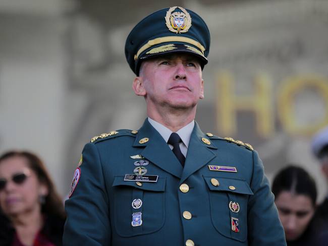General Luis Mauricio Ospina Gutiérrez, comandante del Ejército Nacional de Colombia. Foto: Colprensa.