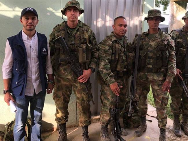 Liberados cuatro militares que habían sido retenidos en San Calixto. Foto: Defensoría del Pueblo