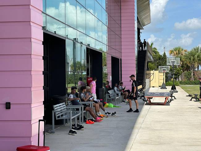 Instalaciones de la sede del Inter Miami en Fort Lauderdale, Florida.