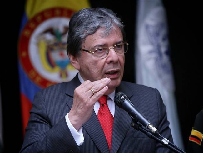 El ministro de Defensa, Carlos Holmes Trujillo, respondió al informe presentado por la ONG Human Rights Watch. Foto: Colprensa
