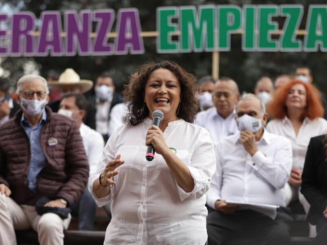 Senadora de la República,  Angélica Lozano. Foto: Colprensa.